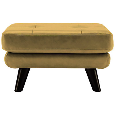 G Plan Vintage The Fifty Three Leather Footstool Capri Cream G Plan Vintage The Fifty Three Leather Footstool Capri Cream